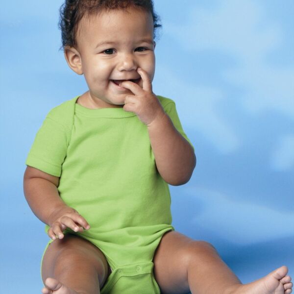 Rabbit Skins Infant Baby Rib Bodysuit Thumbnail