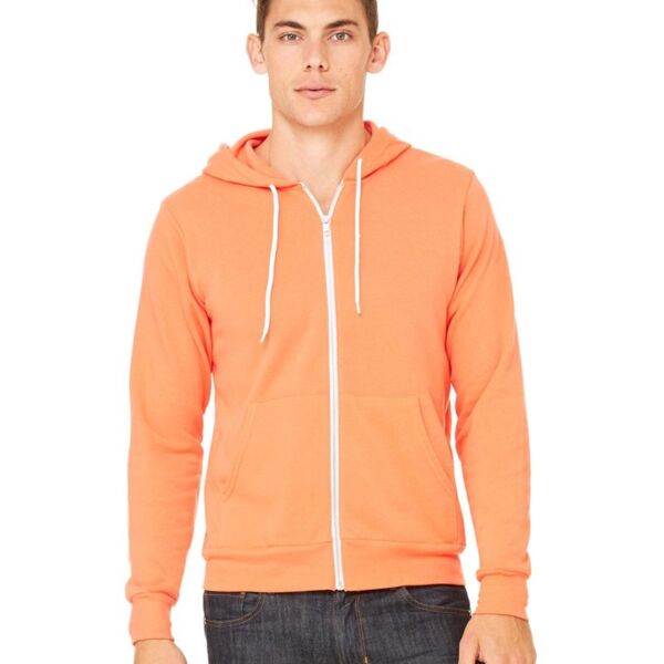 Canvas Unisex Full-Zip Hooded Sweatshirt Thumbnail