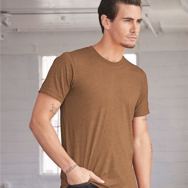 Canvas Unisex Short Sleeve Heather Jersey Tee Thumbnail